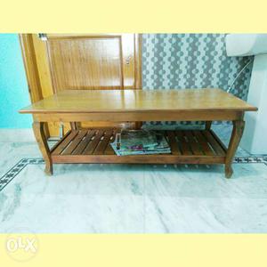 Wooden Deodaar Wood Table