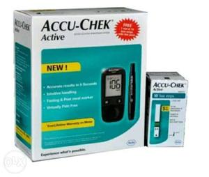 Accu-Chek Active Blood Sugar/Glucose monitor Sealed Box