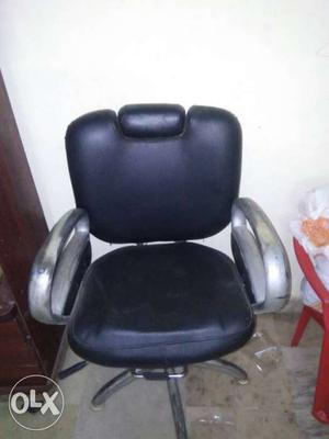 Black And Gray Arm Chair