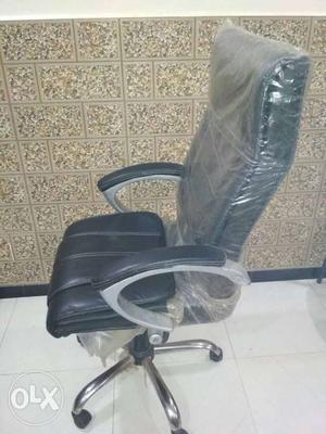 Black office chair. New chair as you can see that