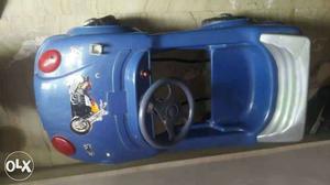 Blue Ride-on Toy Car
