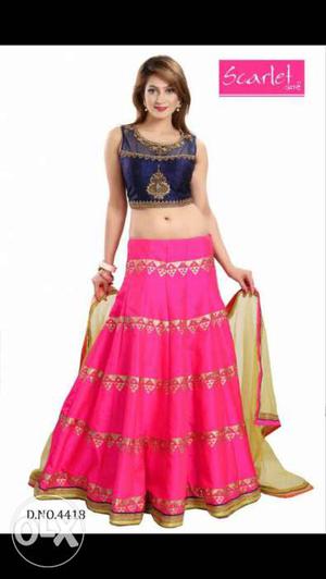 Choli suit L size and L 38 available for  Rs