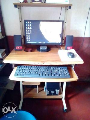 Desktop with table