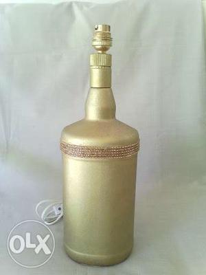 Lamp Base - Bottle Hand crafted