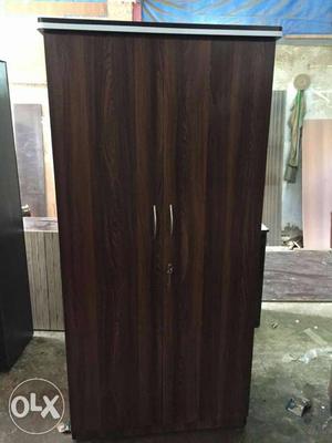New Two Doors wardrobe Of Good Quality with Extra Storage