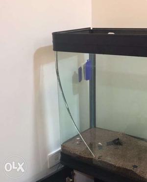 Rectangular Black-frame Fish Tank
