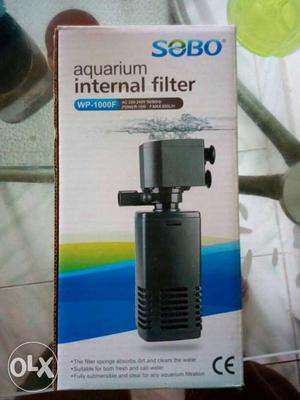 Sobo power filter for 2 and 3 feet aquarium and