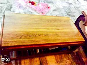 Teak wood table..have to shift thats y i em