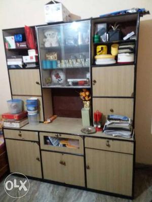 (WOODEN SHOWCASE) In good condition..made of