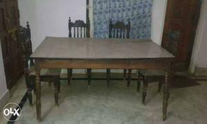 Want to sell my old teak wood heavy dining table