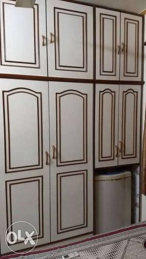 White Wardrobe (wooden)