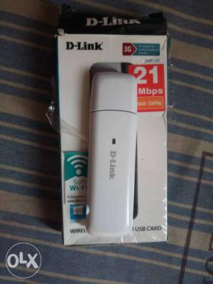 D link wirless data card usb..not used much