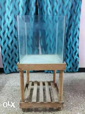 Fish tank with frame for urgent sale! call me