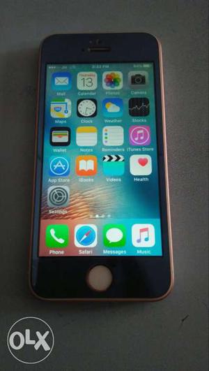 My iphone se rose gold 32gb is 2 month old is