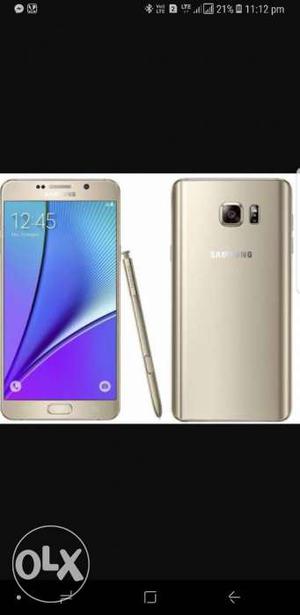Note 5 in superb condition 1 year old 64 gb internal memory