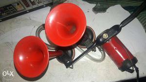 Red And Black Air Horn