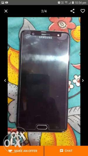 Samsung j7 max New mobile box and charger