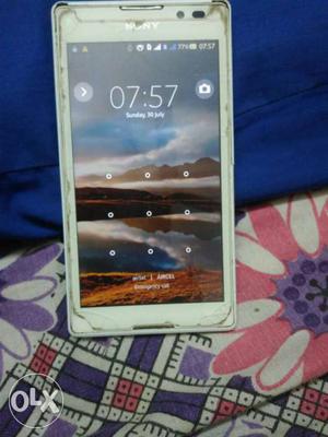 Sony xperia C in good condition...no repair is