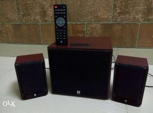 2.1 speaker of Iball with remote control.