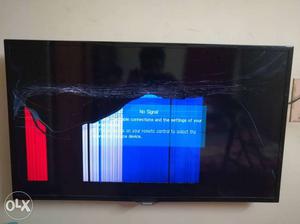 40 inch Samsung Led TV display damaged, display