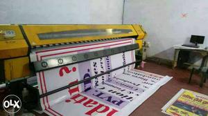 A running condition flex printing machine