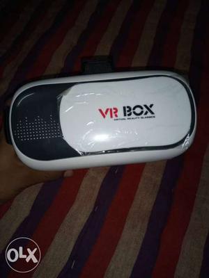 Black And White VR Box Virtual Reality Headset