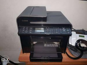 Black Canon Multifunction Printer