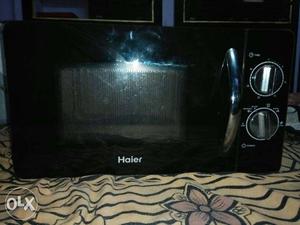 Black Haier Microwave Oven