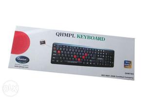Brand new boxed keyboard with Rupee font.
