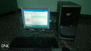 Branded dualcore pc with lcd monitor 