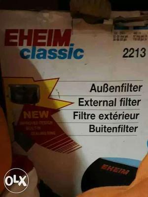 Canister filter aquarium use neat condition
