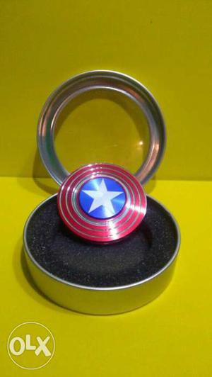 Captain America Spinner New Bulk also available..