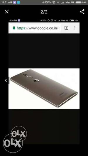 Gionee s6s with Bill and handset used only for 8