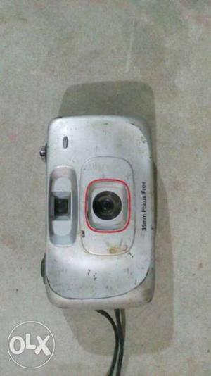 Gray Compact Camera