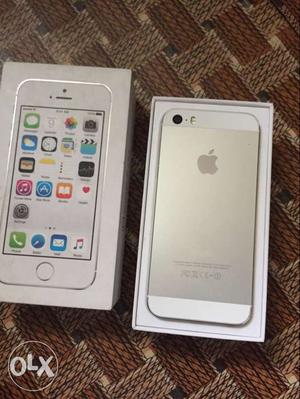 IPhone 5s 16 Gb Silver, with Box and Charger