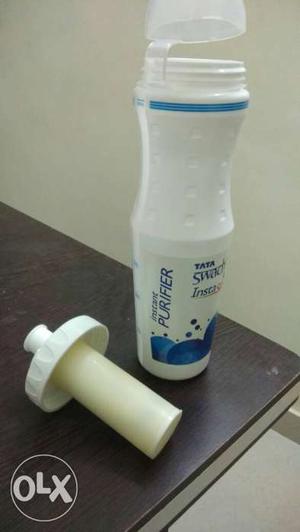 Instant Water Purifier Tata Swatch water bottle.