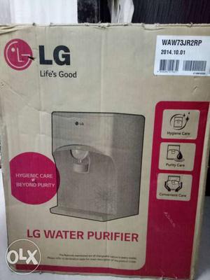 Lg Water Purifier Mrp /- new Piece