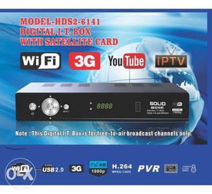 New box pack India ka number 1 DTH box Wi-Fi 3G