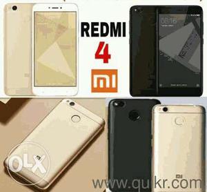 Redmi 4, seal paCk, 4 gb 64 gb, black or gold