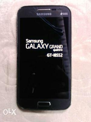 Samsung grand quattro in scratch less condition