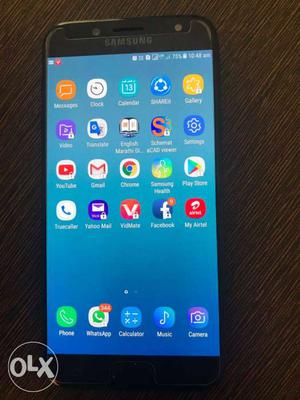 Samsung j7 pro only 9 days used phone