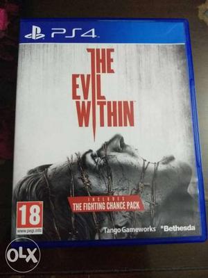 The Evil Within PS4 Game Case