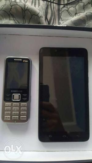 Two phone in good condition micromax canvas