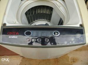 White Onida Top-load Washing Machine