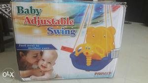 Baby adjustable unused swing for 1 to 3 yrs age