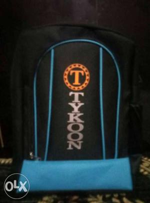 Black And Blue Tykoon Backpack