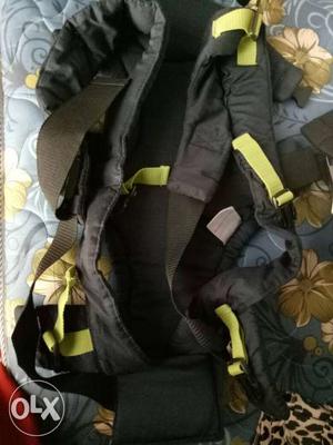 Black And Yellow Infant Carrier