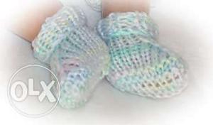 Buy Handmade Knitted Booties For Babies