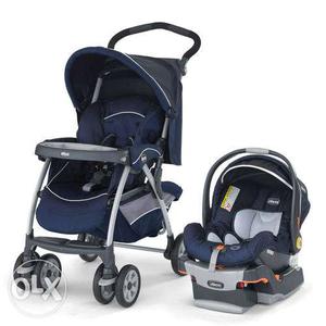 Chico stroller with car seat