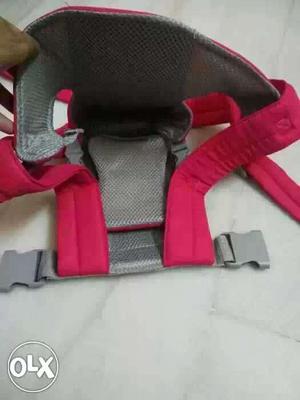 First cry Gray And Pink Carrier